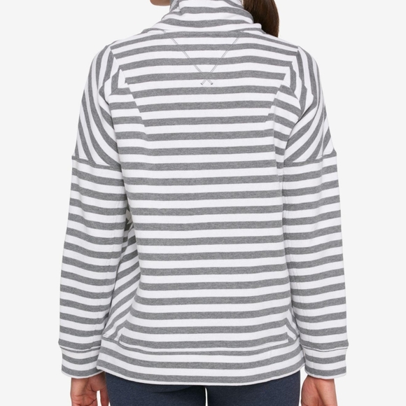 Tommy Hilfiger Striped Funnel Neck Sweatshirt - Picture 7 of 7